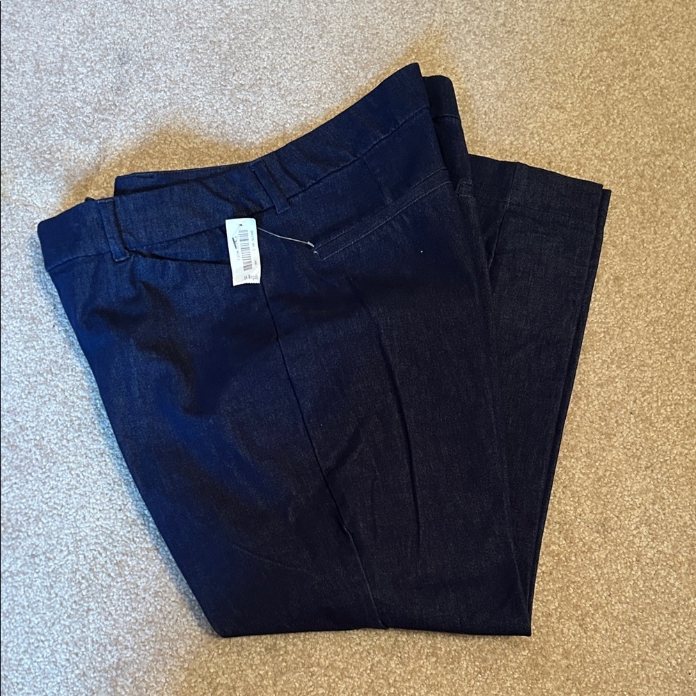 NWT Old Navy Cropped Indigo Pixie Pants